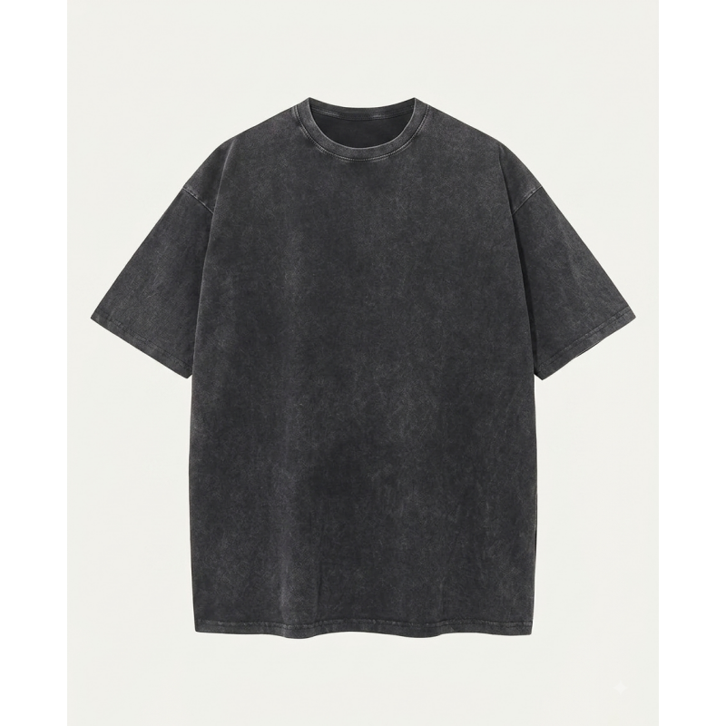 🔥Men’s Oversized Vintage Acid-Wash T-Shirt