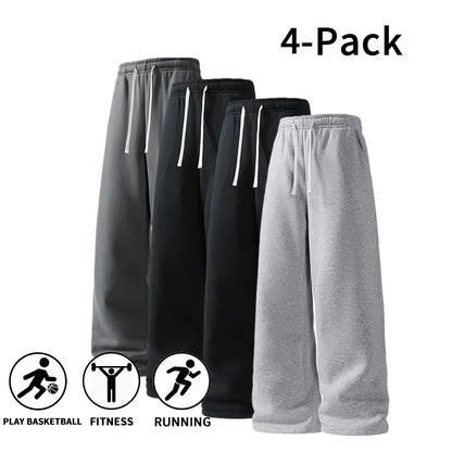 Ultra-Soft Wide-Leg Sweatpants for Men