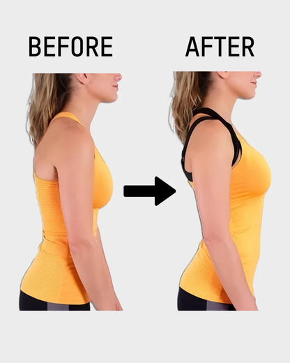 Cross Back Front Closure Wireless   Posture Support Bra