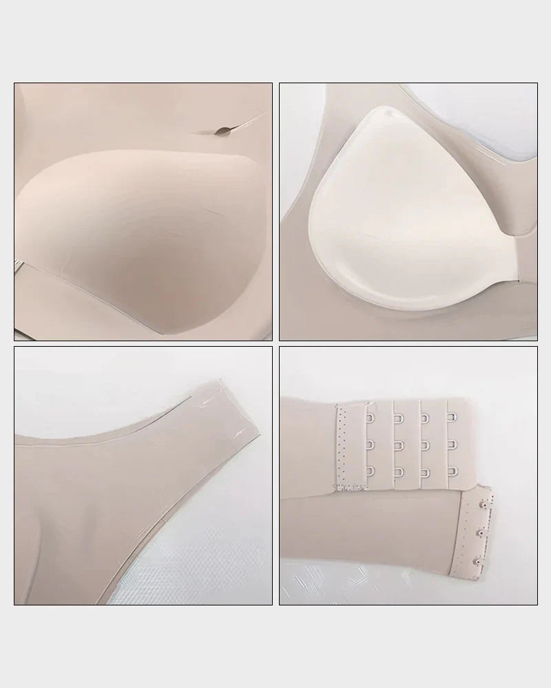 Cross Back Front Closure Wireless   Posture Support Bra