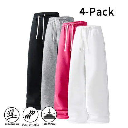 Ultra-Soft Wide-Leg Sweatpants for Men