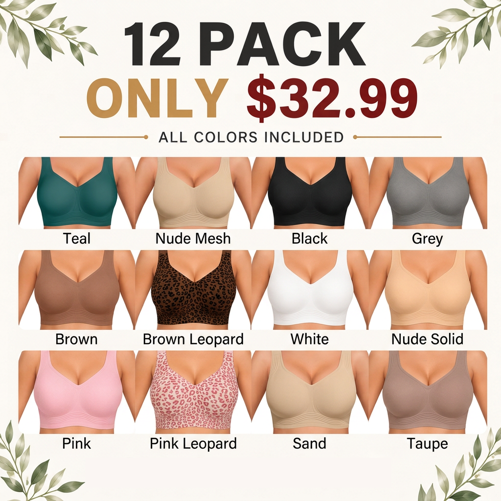 Women Jelly Bras Wirefree Full Coverage