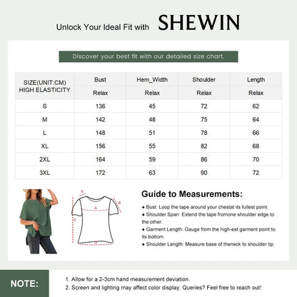 Women's Oversized Puff Short Sleeve Knit Sweater