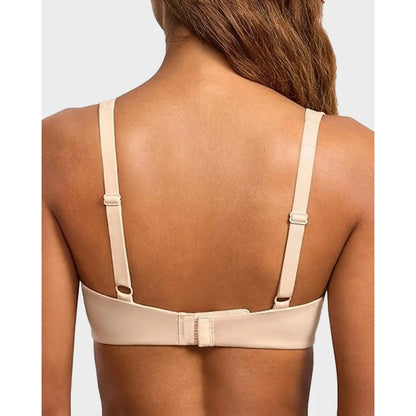 Underwire Support Seamless Unlined Balconette Bra