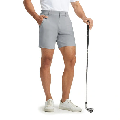 Men's 7" Quick Dry Golf Shorts with Pockets