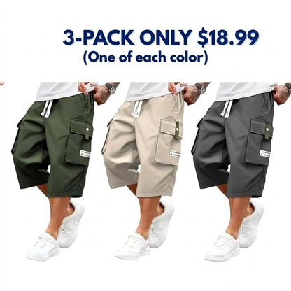 Men's Plus Size Lightweight Cargo Pants