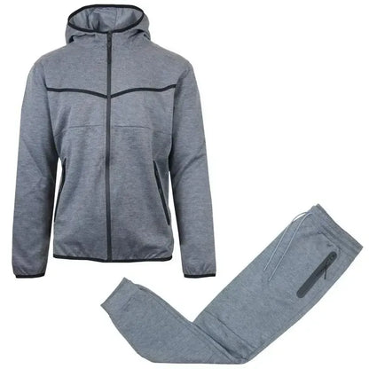 Men's 5-Piece Fleece Zip Hoodie & Jogger Sets