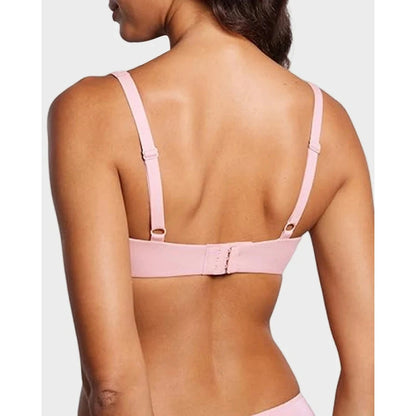 Underwire Support Seamless Unlined Balconette Bra