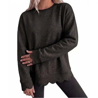 womens-oversized-scallop-hem-sweatshirt
