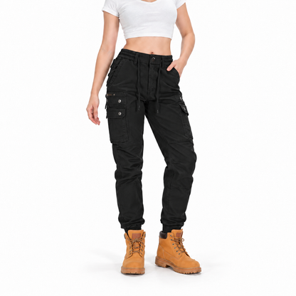 🔥Last Day Promotion🔥Women’s Drawstring Cargo Joggers with Pockets