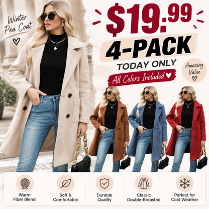 ⏰BLACK FRIDAY SPECIAL💥7-COLOR WOOL Coat🔥Last Day 95% OFF🔥