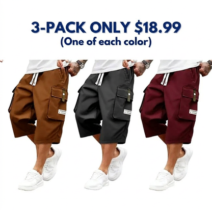 Men's Plus Size Lightweight Cargo Pants