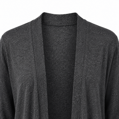 Women's Lightweight Open-Front Longline Cardigan Bundles