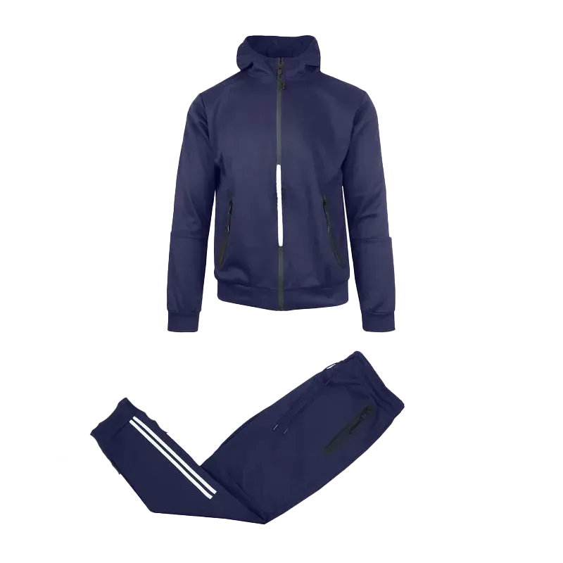Men's 5-Piece Fleece Zip Hoodie & Jogger Sets
