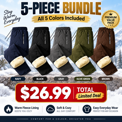Fleece Thermal-Pants Unisex-Buy 2 Get Free Shipping Today!