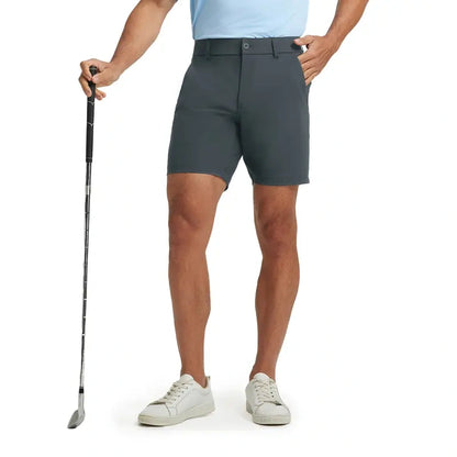 Men's 7" Quick Dry Golf Shorts with Pockets