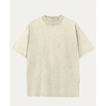 Women's Oversized Vintage Acid-Wash Cotton Tee