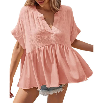imily-bela-babydoll-peplum-top
