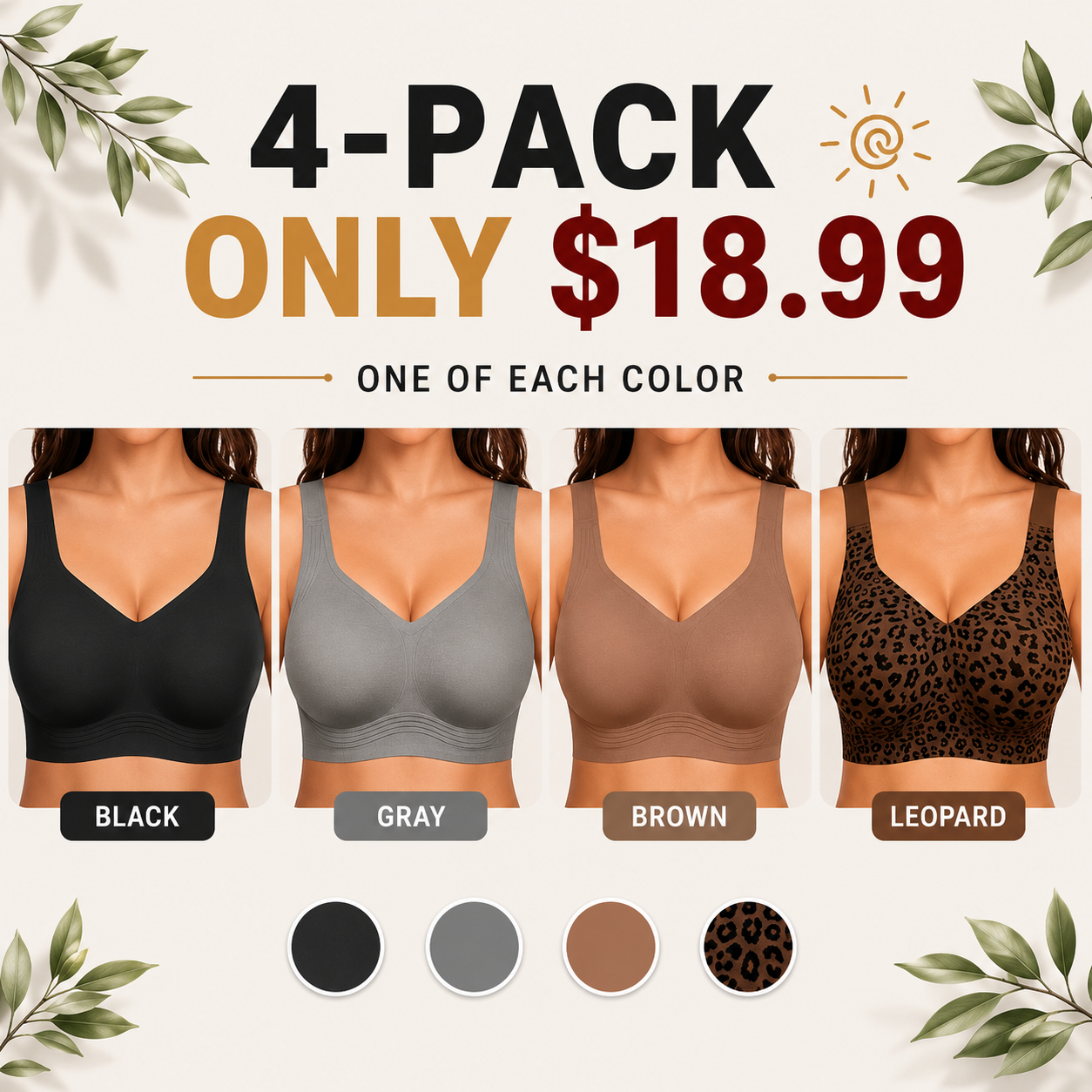 Women Jelly Bras Wirefree Full Coverage