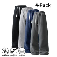 Dark gray + navy blue + light gray + black