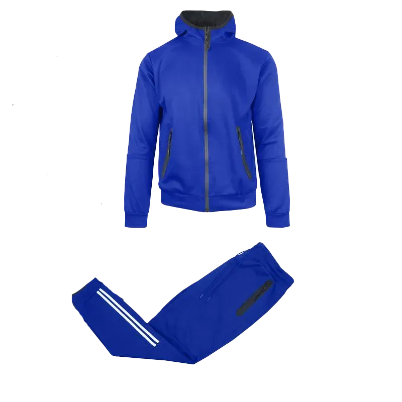 Men's 5-Piece Fleece Zip Hoodie & Jogger Sets