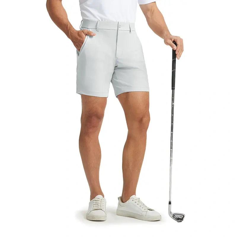 Men's 7" Quick Dry Golf Shorts with Pockets