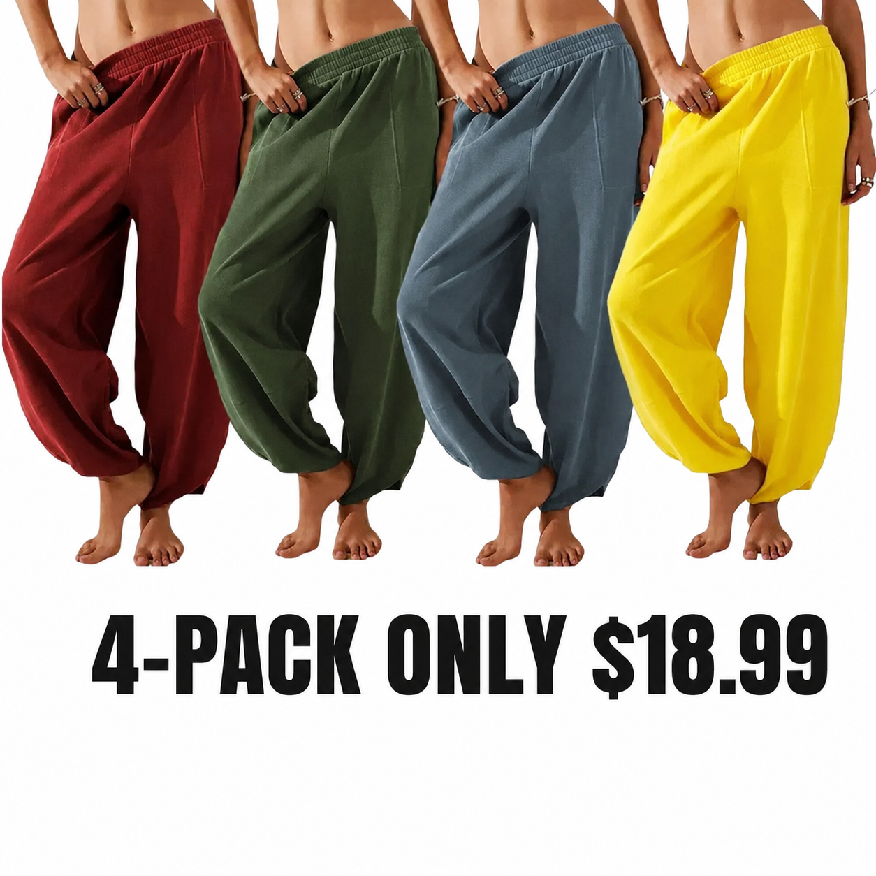 Women's Baggy Wide Leg Pants