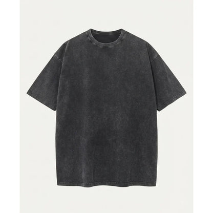 Women's Oversized Vintage Acid-Wash Cotton Tee
