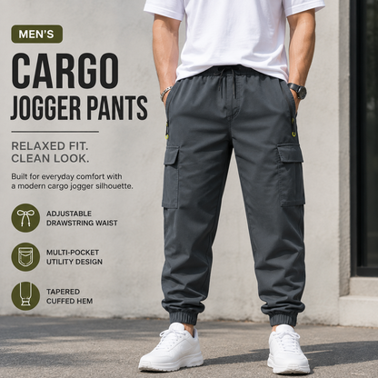 🔥 BESTSELLER | Men’s Multi-Pocket Cargo Jogger Pants