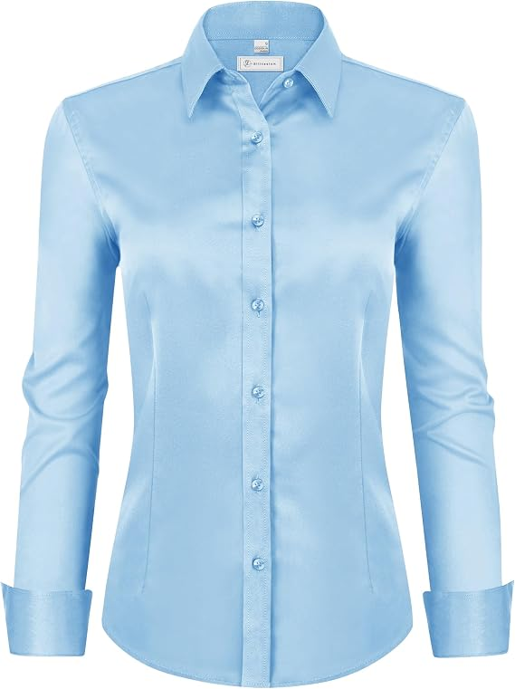 💚Womens Classic-Fit Dress Shirts