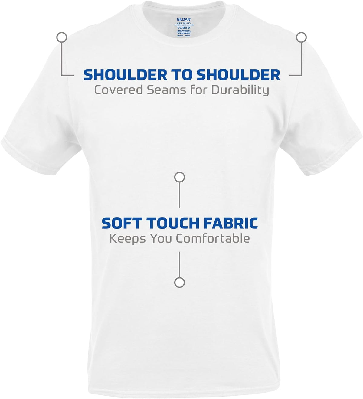 Men's Pure Cotton Short Sleeve T-Shirt