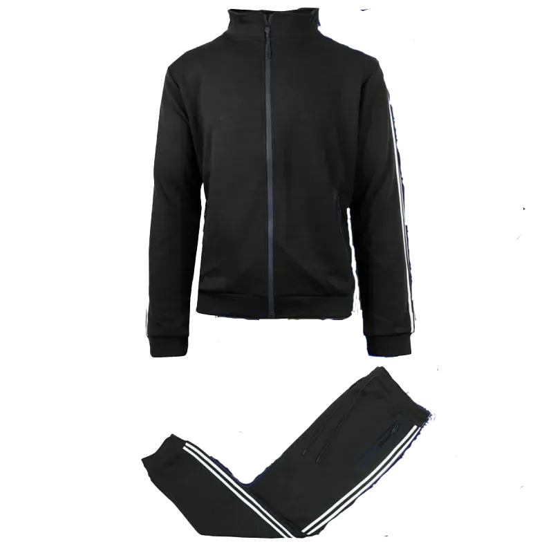 Men's 5-Piece Fleece Zip Hoodie & Jogger Sets