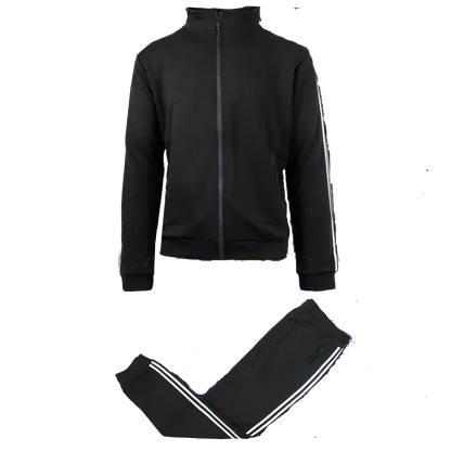 Men's 5-Piece Fleece Zip Hoodie & Jogger Sets