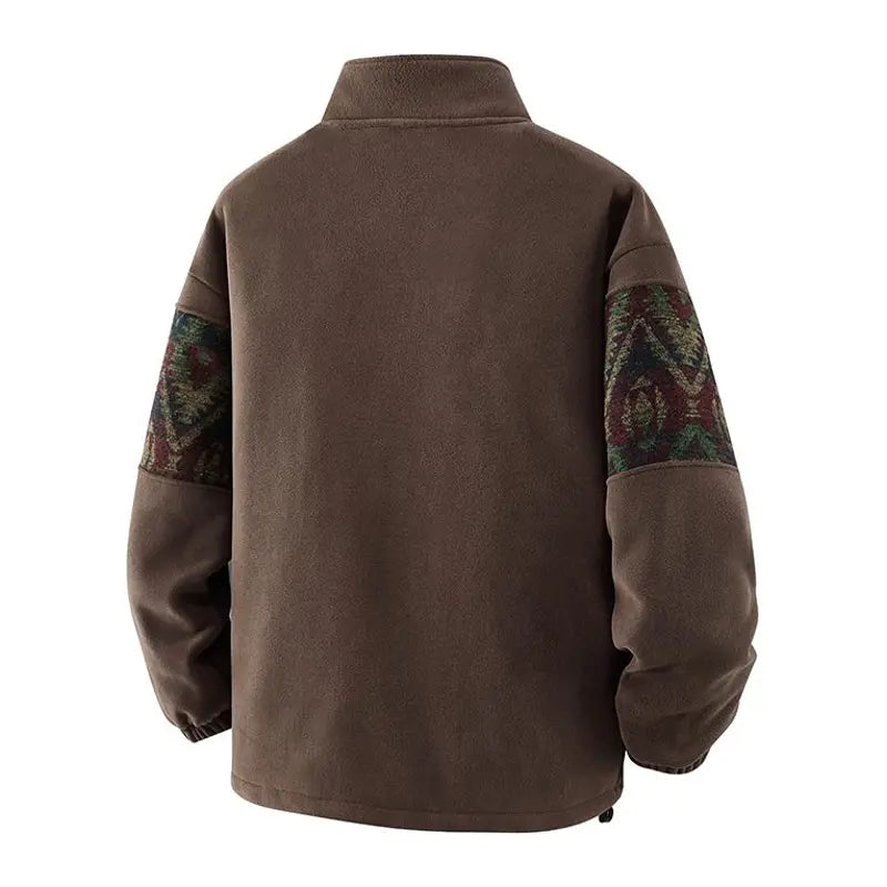 mens-retro-patterned-fleece-lined-cardigan