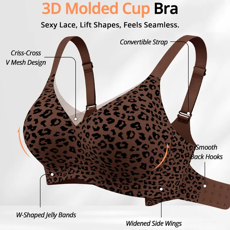 ⌛Limited-Time Offer - Women Jelly Bras Wirefree Full Coverage No Underwire