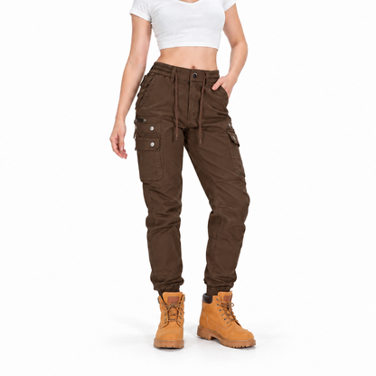 🔥Last Day Promotion🔥Women’s Drawstring Cargo Joggers with Pockets