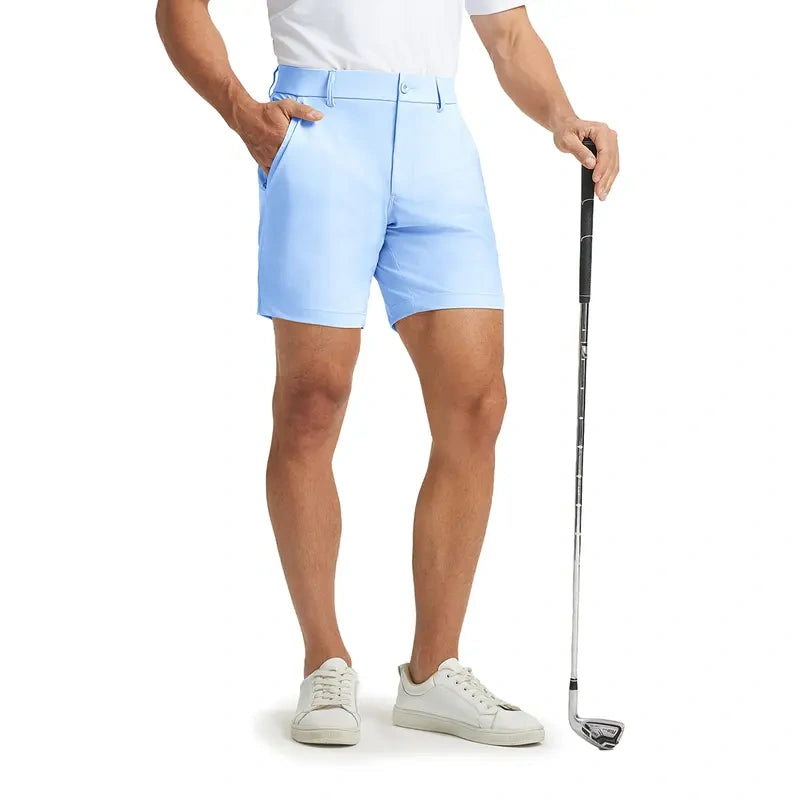 Men's 7" Quick Dry Golf Shorts with Pockets