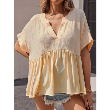 imily-bela-babydoll-peplum-top