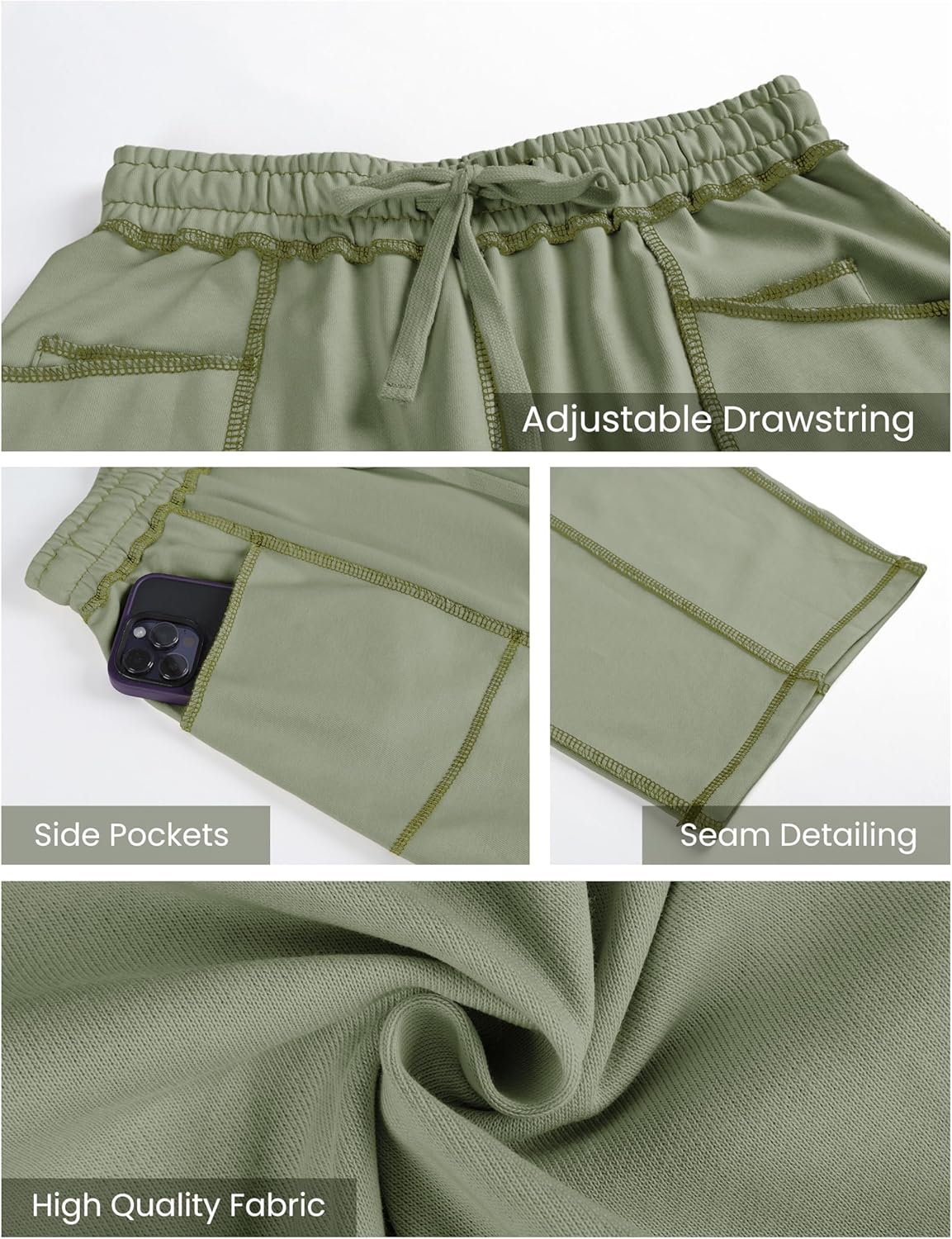 ⚡ Limited Stock – Grab Yours Now! 👇Women's Barrel Sweatpants - Baggy Wide Leg with Pockets & Drawstring