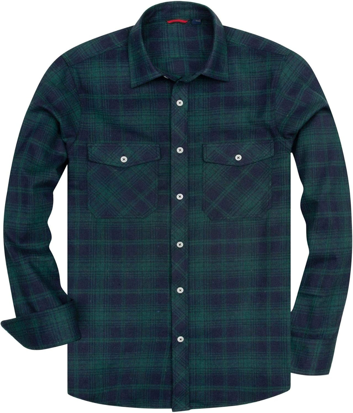 💫Clearance Sale🔥Men's Flannel Shirt Long Sleeve Button Down 100% Cotton