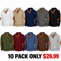 10 PACK ONLY $26.99-White + Beige + Navy Blue + Gray + Black + Olive Green + Burgundy + Blue + Brown + Light Gray