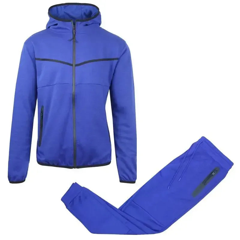 Men's 5-Piece Fleece Zip Hoodie & Jogger Sets