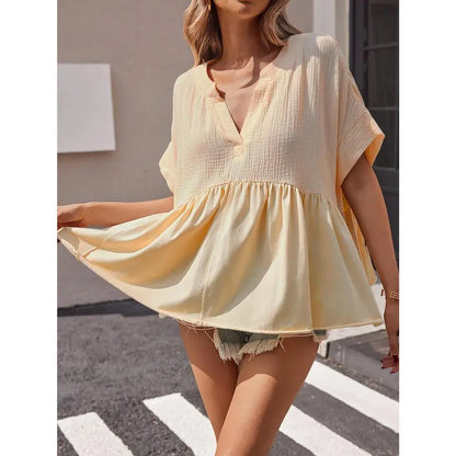 imily-bela-babydoll-peplum-top