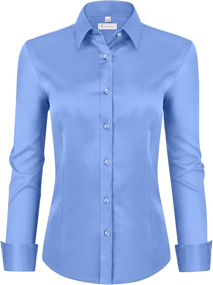💚Womens Classic-Fit Dress Shirts