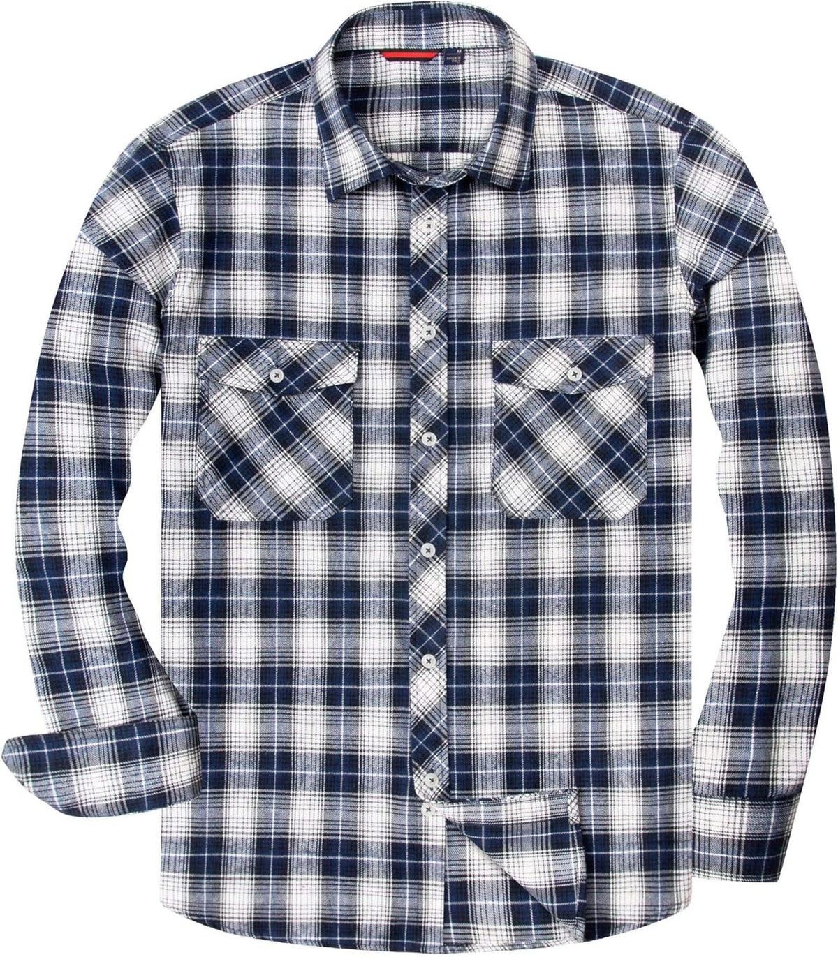 💫Clearance Sale🔥Men's Flannel Shirt Long Sleeve Button Down 100% Cotton