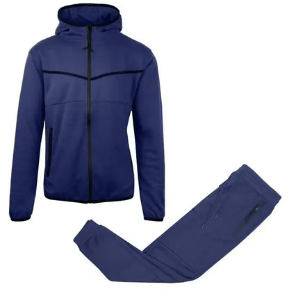 Men's 5-Piece Fleece Zip Hoodie & Jogger Sets