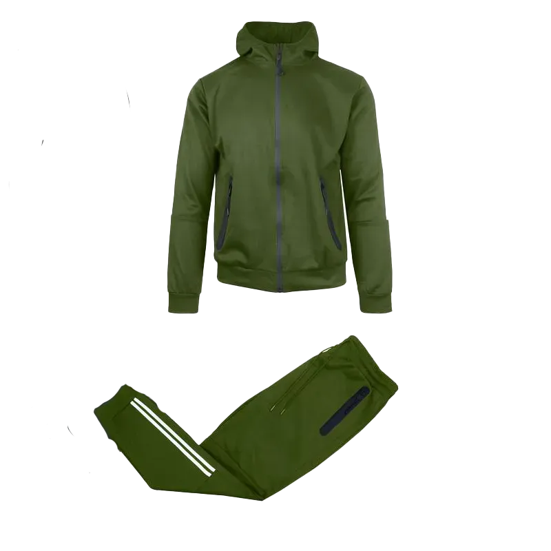 Men's 5-Piece Fleece Zip Hoodie & Jogger Sets