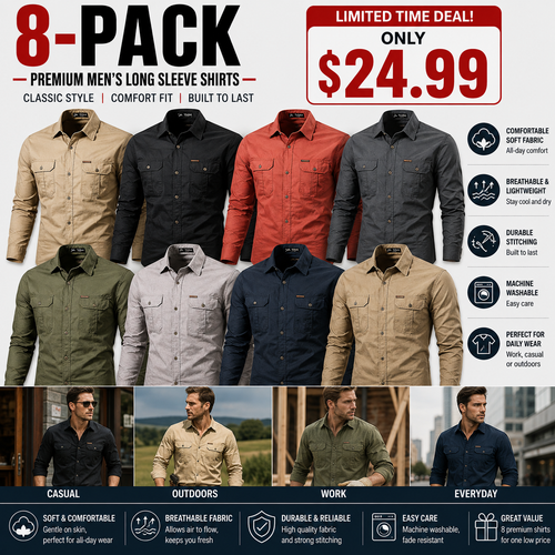 Military Cargo Shirts Men Spring Autumn Cotton Casual Slim Fit Tops Outdoor Long Sleeve Tactical Shirt