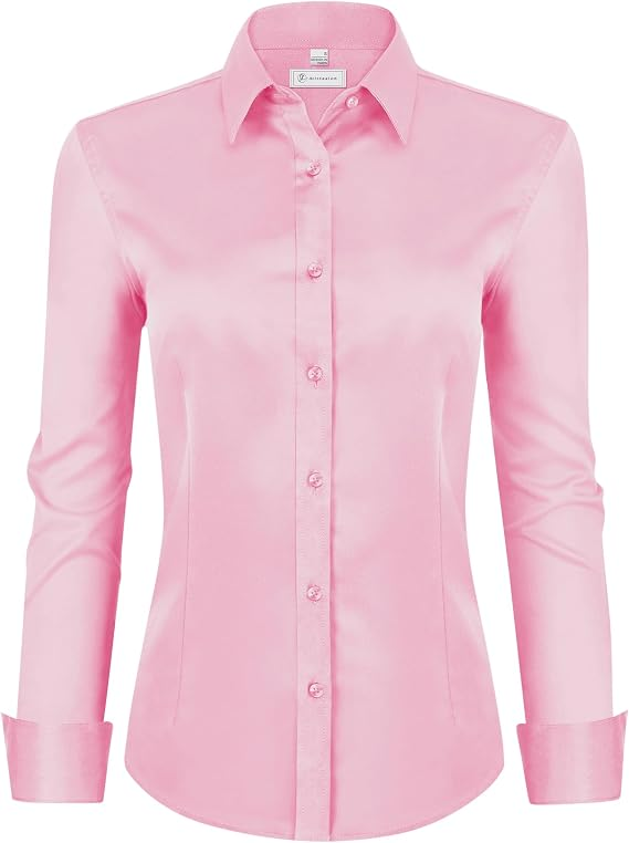💚Womens Classic-Fit Dress Shirts