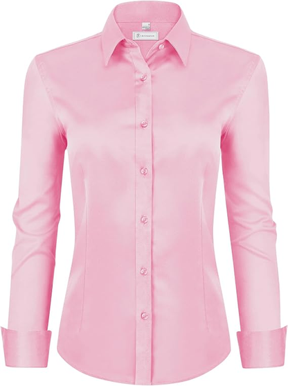 💚Womens Classic-Fit Dress Shirts